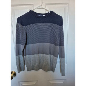 Boys PLACE Striped Sweater L Blue Gray